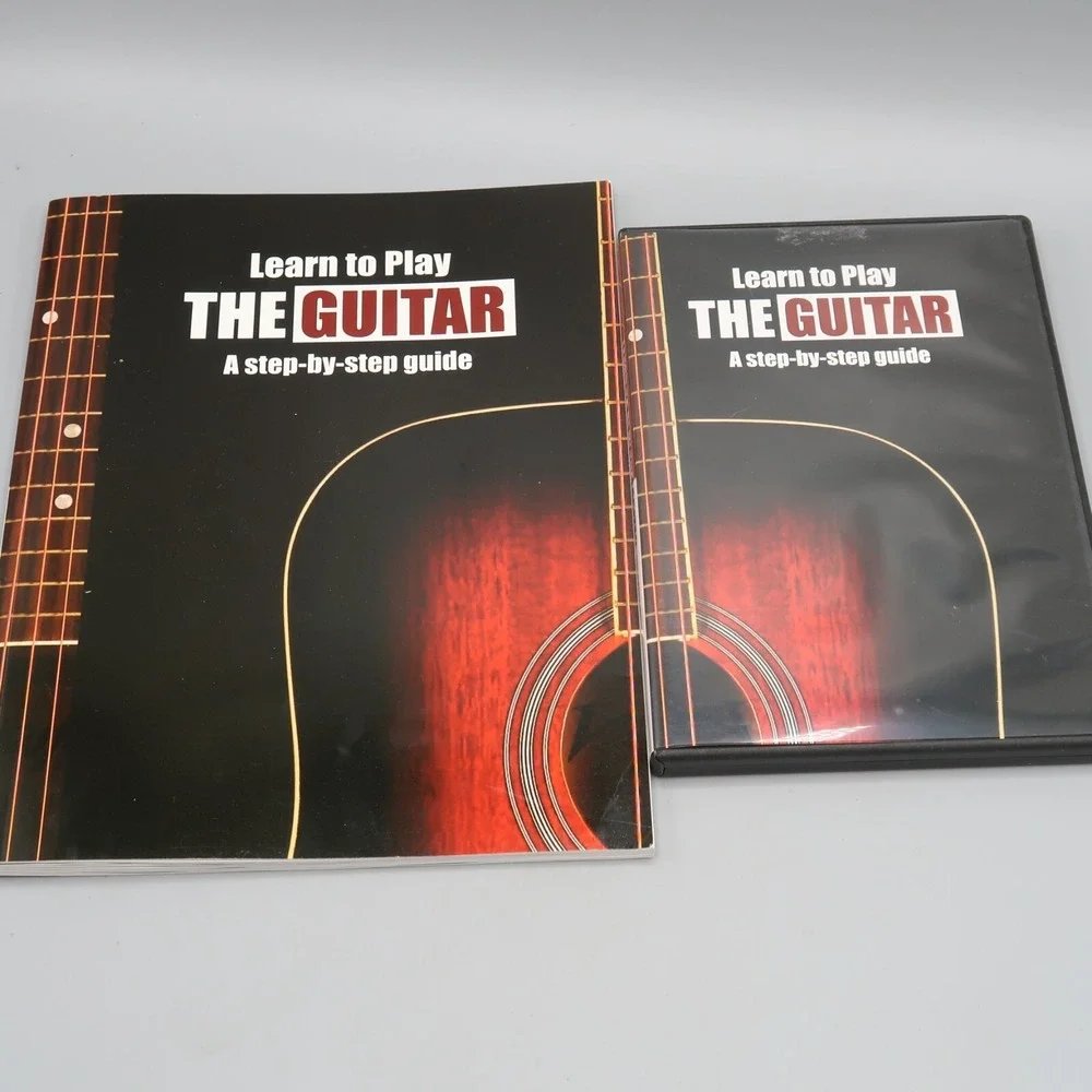 Learn to Play the Guitar Book with‎ Dvd Comprehensive With Illustration